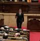 El president Mas en el pleno del Parlament que aprobó la propuesta de pacto fiscal rechazada por el Gobierno español, el PP y el PSOE