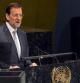 El presidente Mariano Rajoy durante su discurso en la sesión inaugural de la 67ª Asamblea General de Naciones Unidas