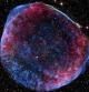 Fotografía cedida por la NASA de la portada de la revista Nature, en la que aparece la remanente de la supernova "SN1006"
