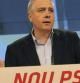 El primer secretario del PSC, Pere Navarro, interviene en el Consell Nacional del partido en el que se aprueban hoy las candidaturas socialistas para las próximas elecciones al Parlament de Catalunya