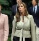 Llegada de la secretaria general del PP, María Dolores de Cospedal y la presidenta del PPC, Alicia Sánchez-Camacho a la reunión Intermunicipal del PP en Barcelona.
