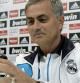 El entrenador portugués del Real Madrid José Mourinho, durante una rueda de prensa