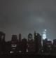 El sur de Manhattan, Nueva York, a oscuras por el apagón causado por el huracán Sandy