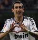 Ángel Di María celebra su gol ante el Zaragoza