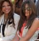La Toya Jackson y y su sobrina, Paris Jackson,durante un evento familiar el 8 de agosto de 2011 en Los Angeles, California.