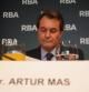 Artur Mas, este miércoles en el desayuno organizado por RBA