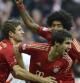 Javi Martinez celebrando su primer gol con el Bayern