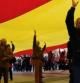Imagen del acto reivindicativo en la Plaza de Colón de Madrid en favor de la unidad de España