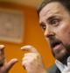 El líder de ERC, Oriol Junqueras, en un rueda de prensa