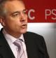 El primer secretario del PSC, Pere Navarro, durante la rueda de prensa en la sede de los socialistas en Barcelona