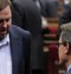 Junqueras y Mas, durante el pleno de constitución del Parlament de la X Legislatura