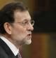 El presidente del Gobierno, Mariano Rajoy, intervieen en el pleno del Congreso el 19 de diciembre de 2012
