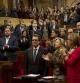 El Parlament de Catalunya aplaude a Artur Mas tras ser investido president