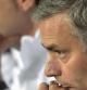 Jose Mourinho, en el banquillo.