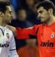 Casillas y Jonas en el duelo de Liga entre Valencia y Real Madrid