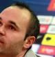 Andrés Iniesta durante una rueda de prensa