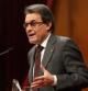 El president de la Generalitat, Artur Mas, en el Parlament