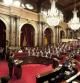 Pleno del Parlament de Catalunya durante el debate sobre la declaración soberanista