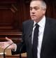 Pere Navarro, en el Parlament de Catalunya