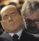 El ex primer ministro Silvio Berlusconi durante la ceremonia celebrada en Milán en conmemoración de la Jornada de la Memoria de las víctimas del Holocausto