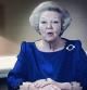 Captura de pantalla del discurso en el que la reina de Holanda, Beatriz, ha anunciado su abdicación.