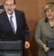 Mariano Rajoy y Angela Merkel durante su encuentro en Berlín