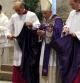 El papa Benedicto XVI, en la misa del miércoles de cenizas