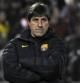 El segundo entrenador del F. C. Barcelona, Jordi Roura