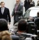 El presidente del Gobierno, Mariano Rajoy, llega al Congreso de los Diputados para el debate sobre el estado de la nación