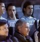 Karanka y Mourinho en el banquillo del Bernabeu