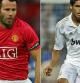 Ryan Giggs y Raphael Varane