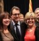 El presidente de la Generalitat, Artur Mas, acompañado de la consejera de Benestar i Família, Neus Munté, ha presidido el acto institucional con motivo del Día Internacional de las Mujeres.