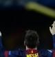 Lionel Messi celebra con el cielo una de sus goles