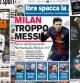 Portadas de la prensa deportiva italiana e internacional. 'Gazzetta dello Sport', 'Corriere dello Sport', 'L'equipe' y 'Tuttosport'