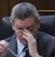 El ministro de Justicia, Alberto Ruiz Gallardón, en su escaño del Congreso