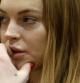 Lindsay Lohan durante el juicio celebrado el 18 de marzo de 2013