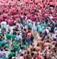 Castellers al concurs de castells de Tarragona 2012