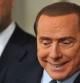 El líder del Pueblo de la Libertad, Silvio Berlusconi, da una rueda de prensa.