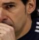 Aitor Karanka, segundo técnico del Real Madrid, durante una rueda de prensa