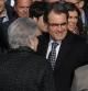 Artur Mas saluda a los hijos de Manuel Carrasco i Formiguera