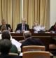 Los componentes de la Comisión de Economía y Competitividad del Congreso durante la reunión que han mantenido hoy en el Congreso para aprobar el proyecto de ley para reforzar la protección de los deudores hipotecarios, reestructuración de deuda y alquiler social.