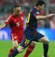 Lionel Messi y Franck Ribery durante el duelo en el Allianz Arena