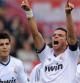 Pepe celebra el primer gol del Real Madrid en el derbi madrileño frente al Atlético de Madrid