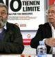 Los secretarios generales de CCOO, Ignacio Fernández Toxo, y UGT, Cándido Méndez, durante una rueda de prensa para presentar movilizaciones en todo el país con motivo del Primero de Mayo