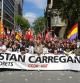La manifestación del Día del Trabajador ha arrancado en Barcelona bajo el lema 'S'ho estàn carregant tot' ('Se lo están cargando todo')