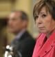 Celia Villalobos, en la mesa del Congreso