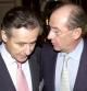 Miguel Blesa y Rodrigo Rato, en al año 2002