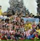 Los jugadores del Atlético de Madrid celebran la victoria de la Copa del Rey