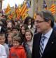 Artur Mas, de visita en la localidad de Folgueroles