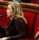 Imagen de una sesión del Parlament, con la vicepresidenta Joana Ortega y la consellera Irene Rigau